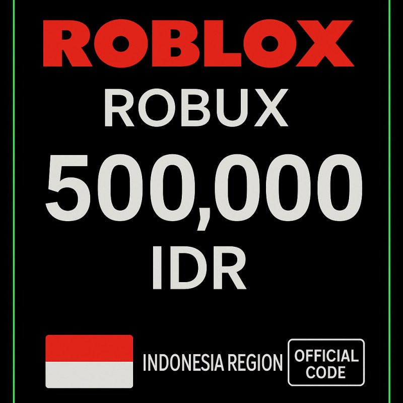 Roblox 500.000 IDR Game Card (ID)