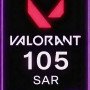 Valorant Points 105.00  Wallet  SA