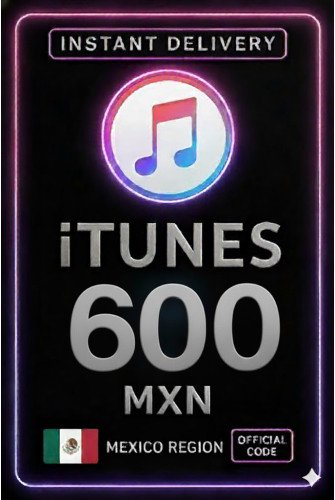 iTunes Gift Card 600 MXN MX