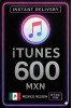 iTunes Gift Card 600 MXN MX
