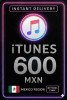 iTunes Gift Card 600 MXN MX