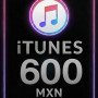 iTunes Gift Card 600 MXN MX