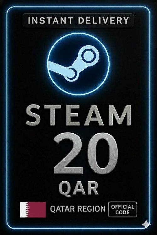 Steam Wallet Code 20 Qatari Riyal