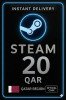 Steam Wallet Code 20 Qatari Riyal