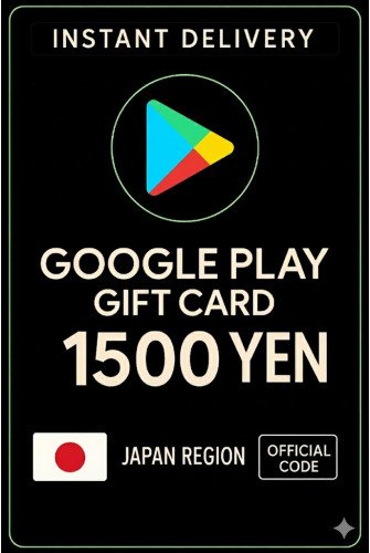 Google Play Gift Card - Japan YEN 1500