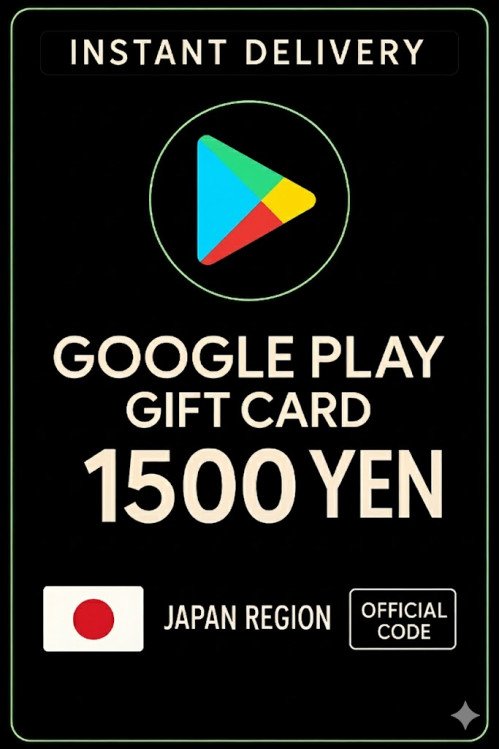 Google Play Gift Card - Japan YEN 1500