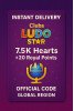 Clubs Ludo Star - 7.5 Hearts + 20 Royal Points