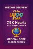 Clubs Ludo Star - 7.5 Hearts + 20 Royal Points