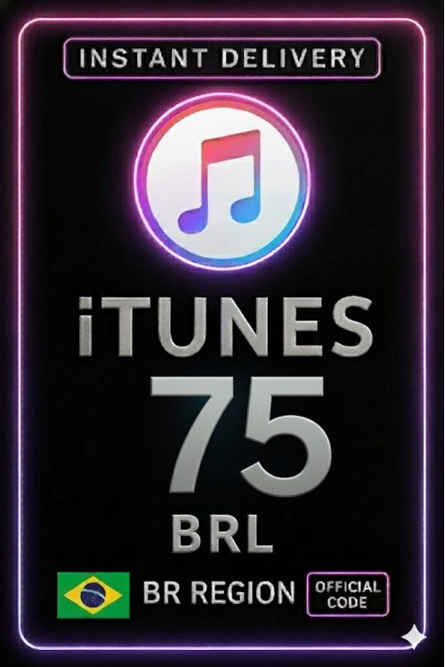 iTunes Gift Card - 75 BRL