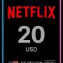 Netflix Gift Card - $20 (US)