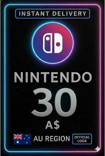 Nintendo eShop Prepaid Card - A$30