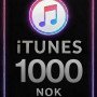 iTunes Gift Card 1000 NOK NO