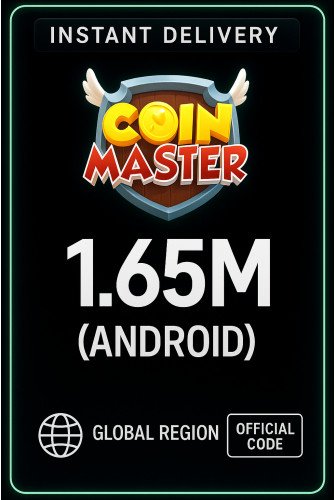 Coin Master 1.65 M Coins (Android Turkey)