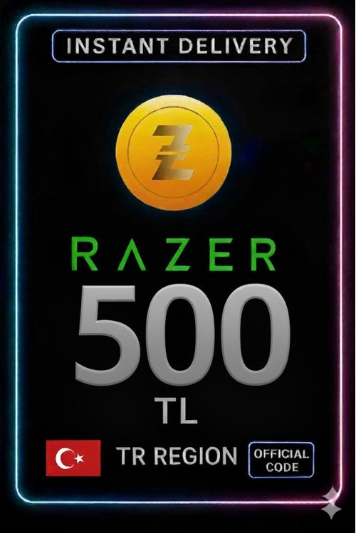 500 TL Razer Gold Pin
