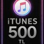 iTunes Hediye Kartı 500 TL Bakiye