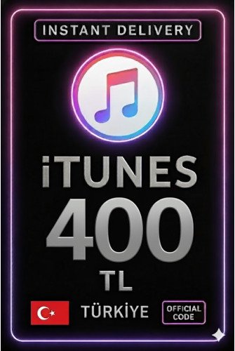 iTunes Hediye Kartı 400 TL Bakiye