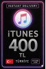 iTunes Hediye Kartı 400 TL Bakiye