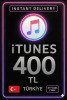 iTunes Hediye Kartı 400 TL Bakiye