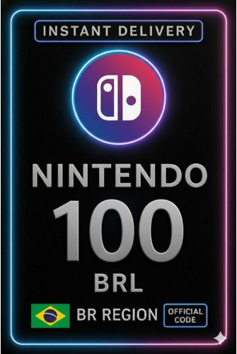 Nintendo eShop Card - 100 BR