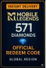 Mobile Legends 571 Diamond
