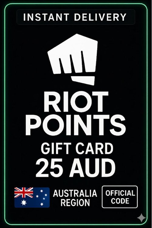Riot Points 25 AUD RP (Oceania)