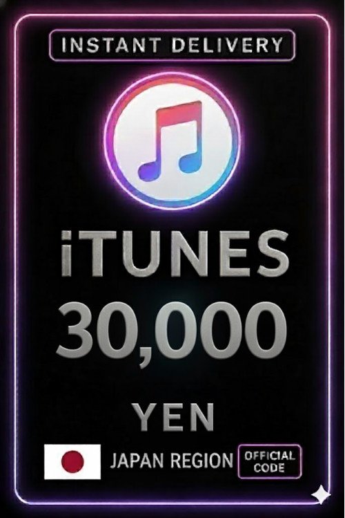 iTunes Gift Card 30000 Yen JP