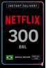 Netflix Gift Card 300 BRL BR