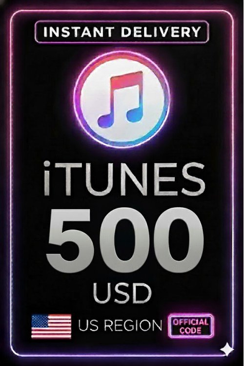 iTunes Gift Card - US$ 500