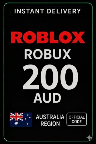 Roblox 200 AUD Game Card (AU)