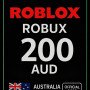 Roblox 200 AUD Game Card (AU)