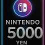 Nintendo eShop Card 5000 Yen