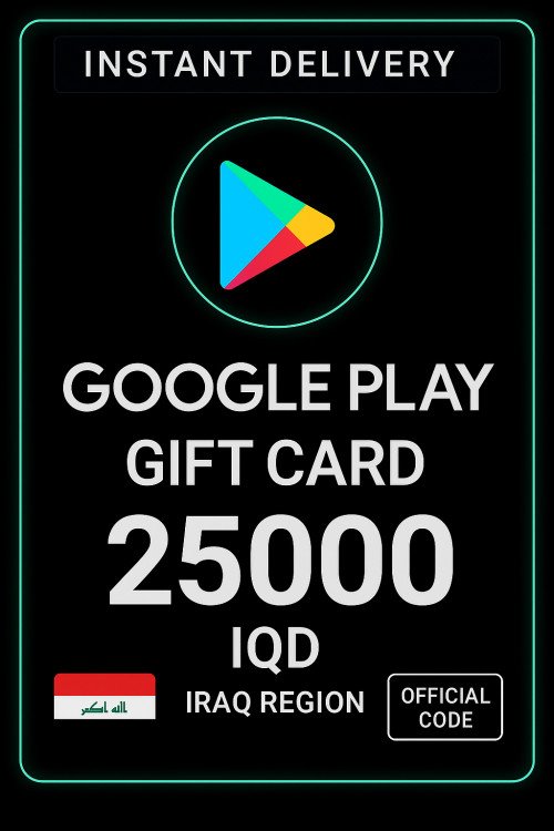 Google Play Gift Card - Iraq 25000 IQD