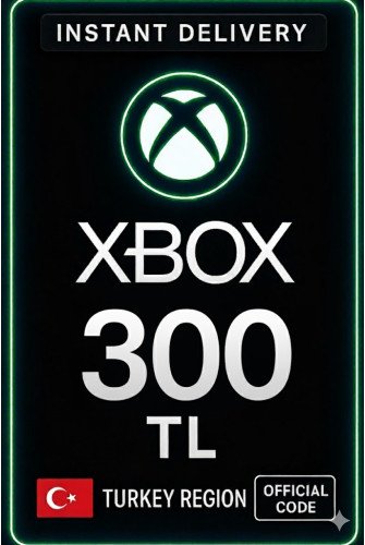 Xbox 300 TL Hediye Kartı ( Türkiye )