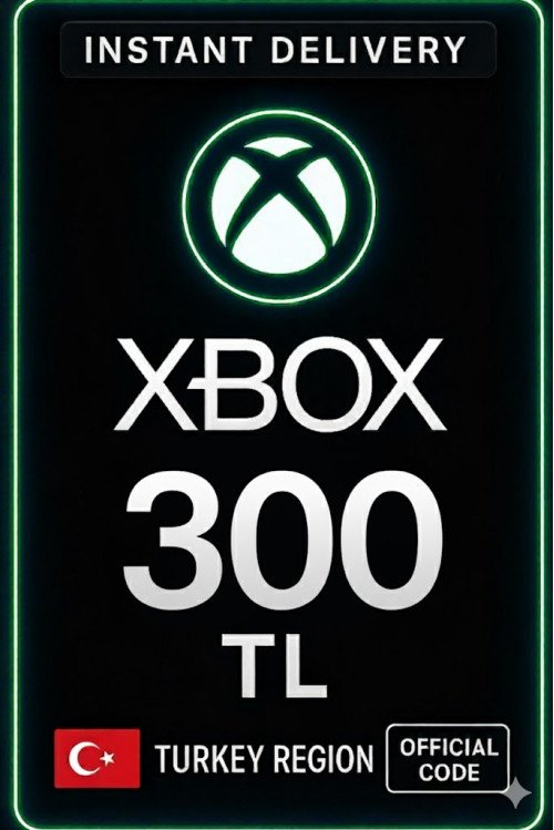 Xbox 300 TL Hediye Kartı ( Türkiye )