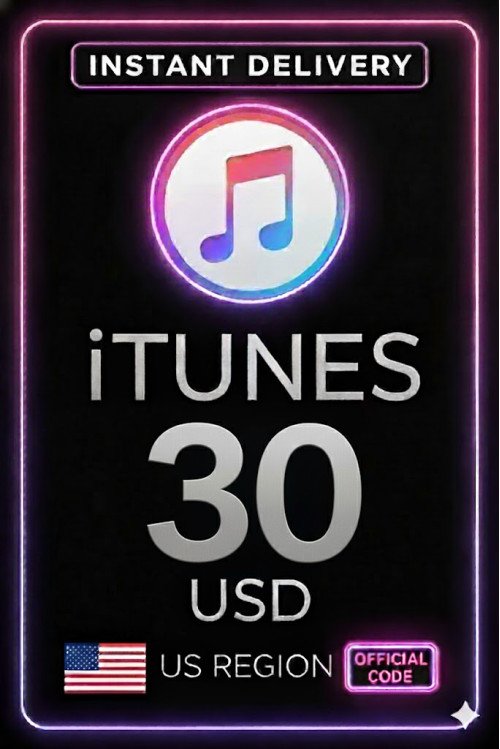 iTunes Gift Card - US$ 30