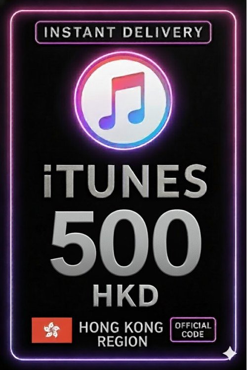 iTunes Gift Card 500 HKD HK