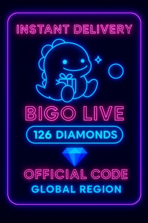 Bigo Live - 126 Diamonds (Global)