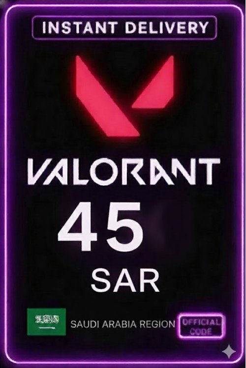 Valorant Points 45.00  Wallet  SA