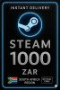 Steam Wallet 1000 ZAR - (South Africa)