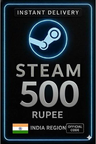 Steam Wallet Code 500 Rupee India