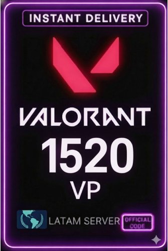 Valorant Points - 1520 VP (Latam Server)