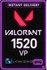 Valorant Points - 1520 VP (Latam Server)