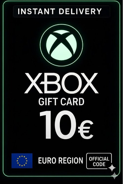 Xbox Live Gift Card 10 Euro Wallet