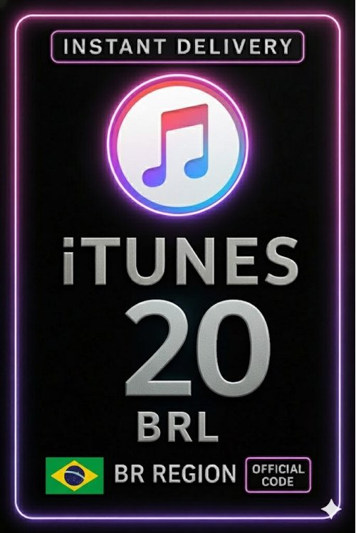 iTunes Gift Card - 20 BRL