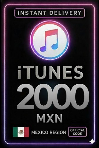 iTunes Gift Card 2000 MXN MX
