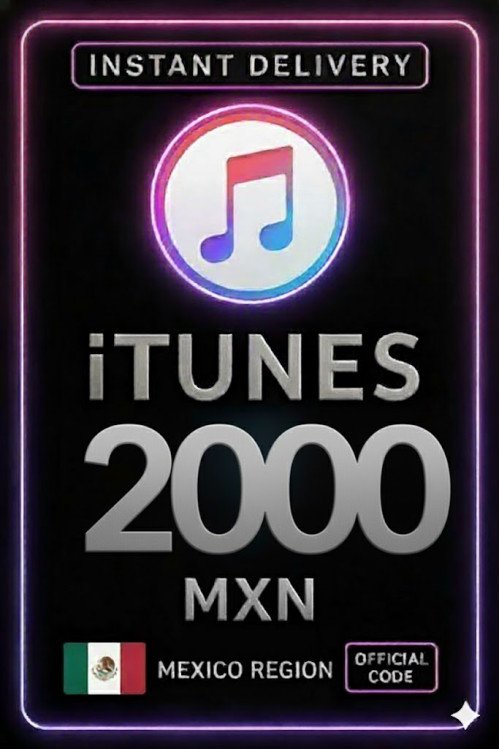 iTunes Gift Card 2000 MXN MX