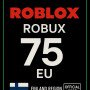 Roblox 75 Euro Game Card (EU)