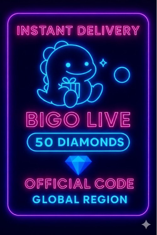 Bigo Live - 50 Diamonds (Global)