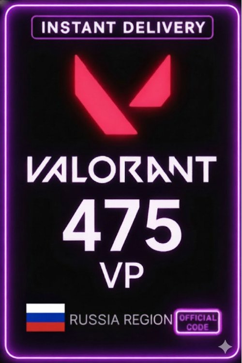 Valorant 475 VP ( Russia Server )