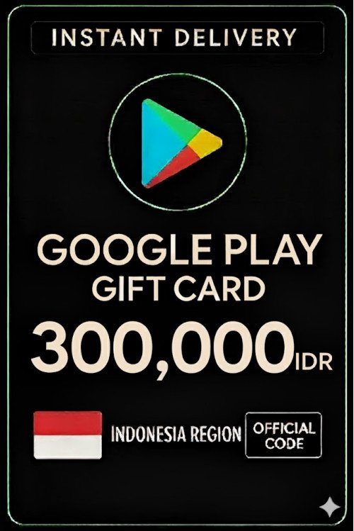 Google Play Gift Card - Indonesia IDR 300.000